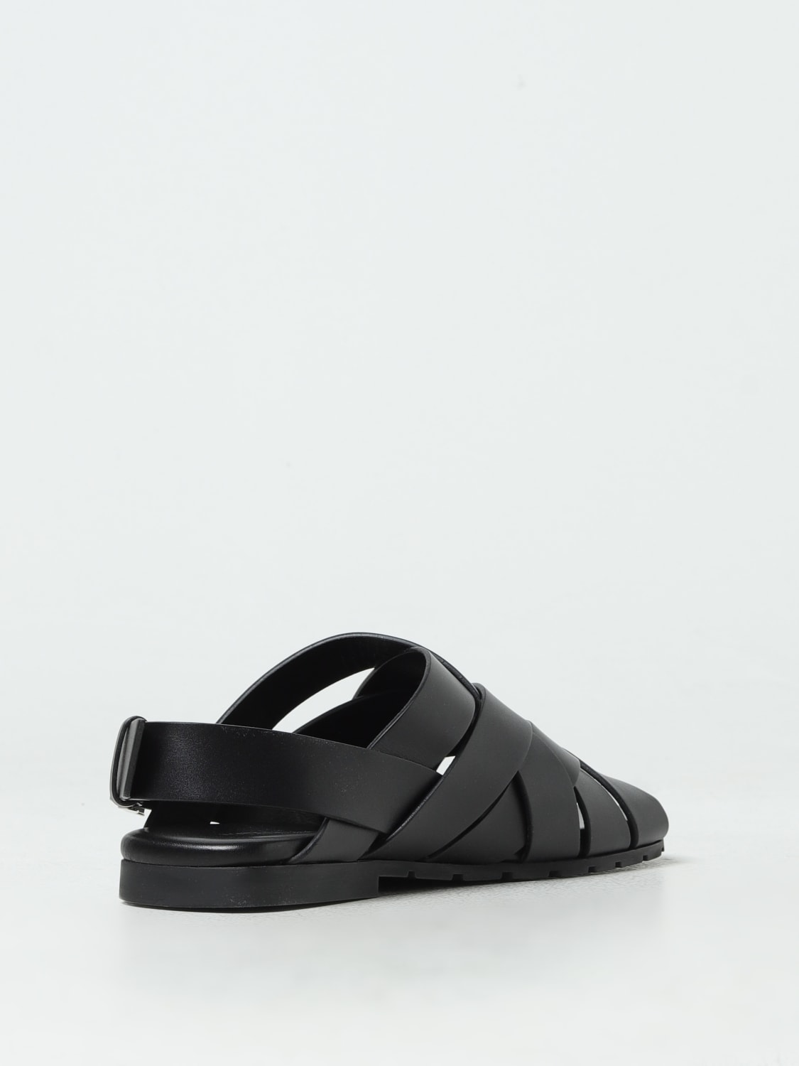 BOTTEGA VENETA SANDALS: Shoes men Bottega Veneta, Black - Img 3