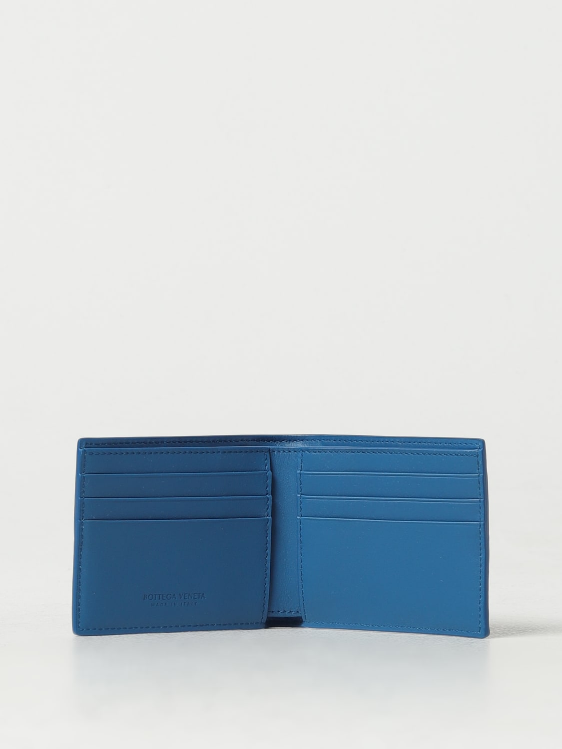 Bottega blue wallet best sale