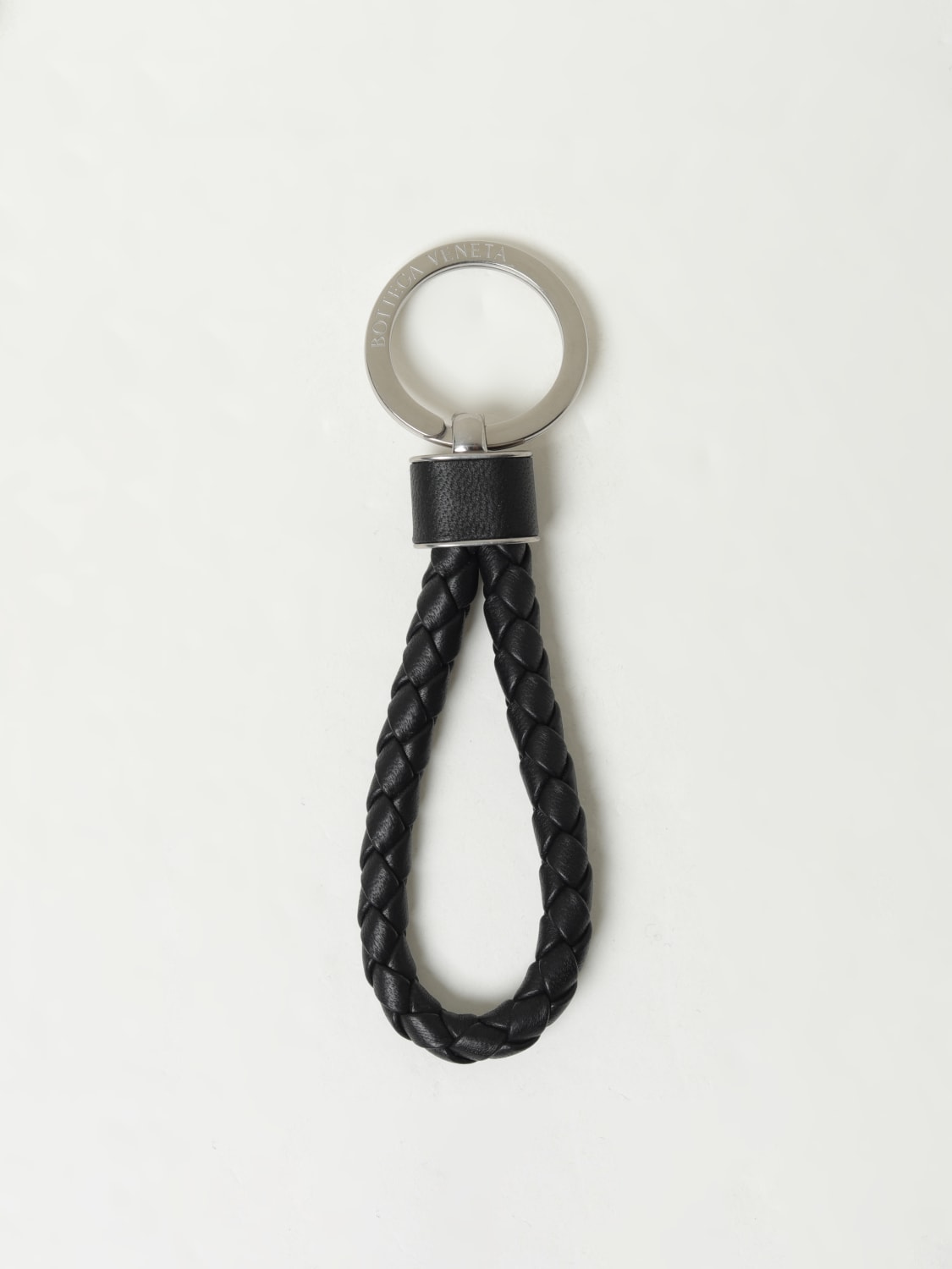 BOTTEGA VENETA KEYRING: Keyring men Bottega Veneta, Black - Img 1