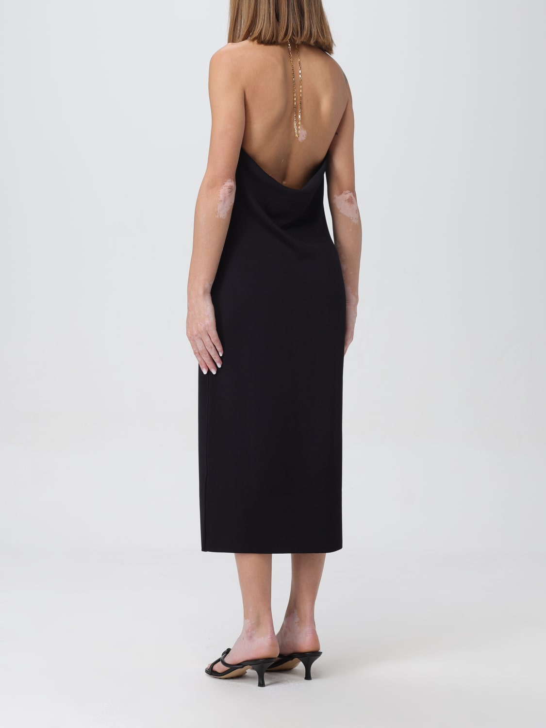 BOTTEGA VENETA DRESS: Dress woman Bottega Veneta, Black - Img 2