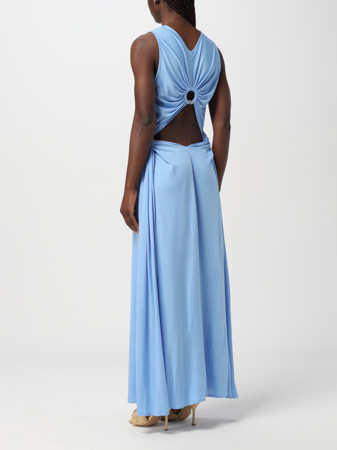 ワンピース BOTTEGA VENETA LONG DRESS (772479VKUQ0 1000) Dress with Cutout Bottega Veneta $3,200.00 USD - Biffi Boutiques