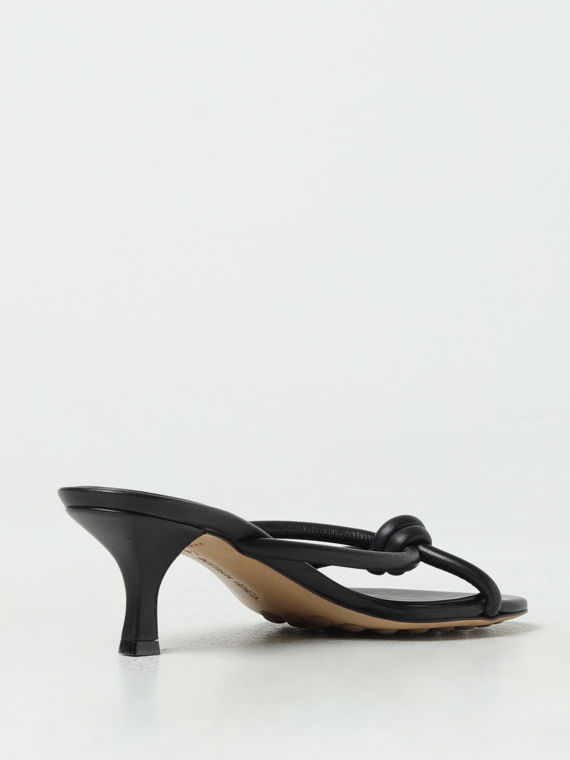 BOTTEGA VENETA HEELED SANDALS: Shoes woman Bottega Veneta, Black - Img 3