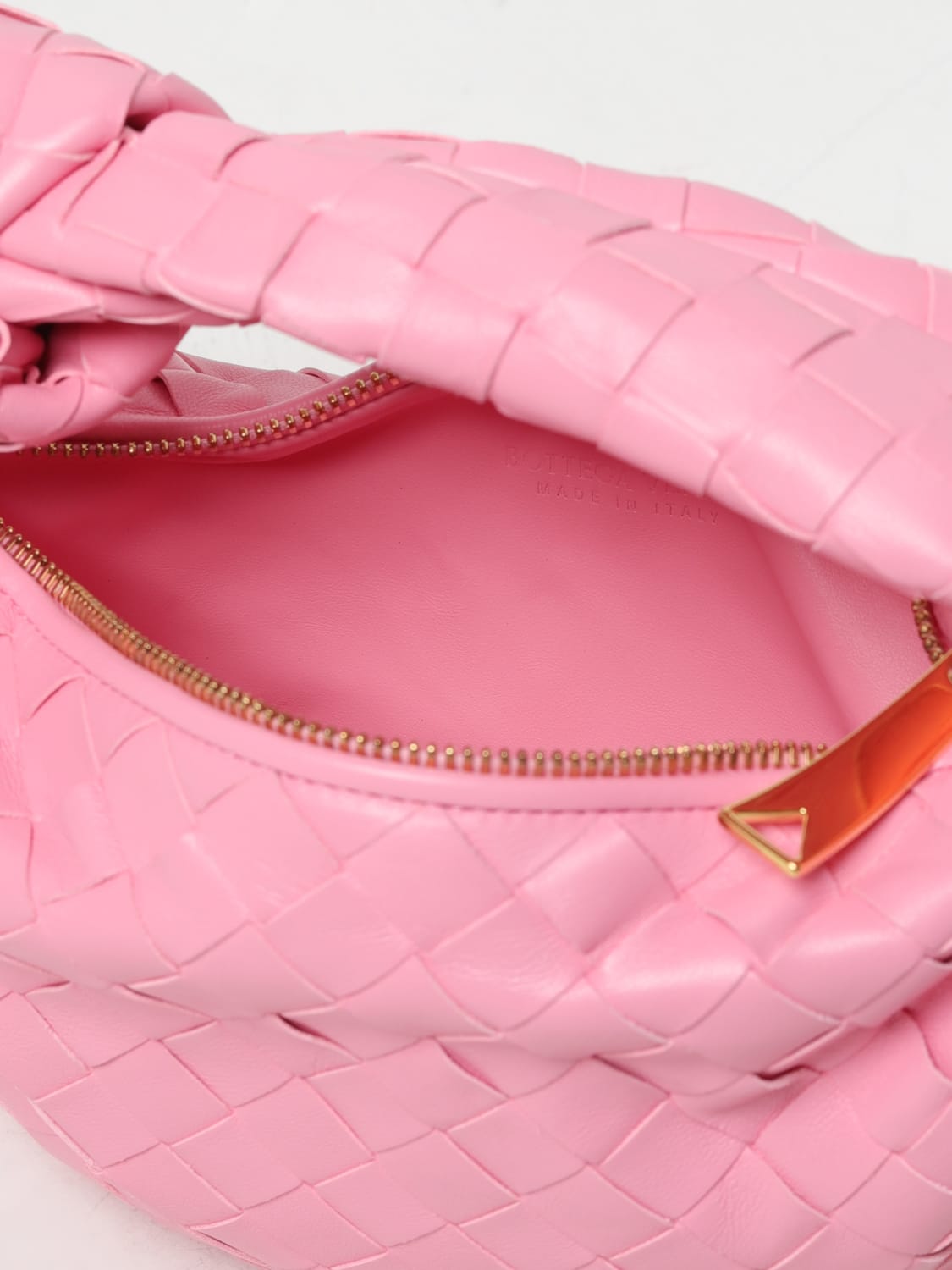 Bottega Veneta Pink Mini Jodie Bag