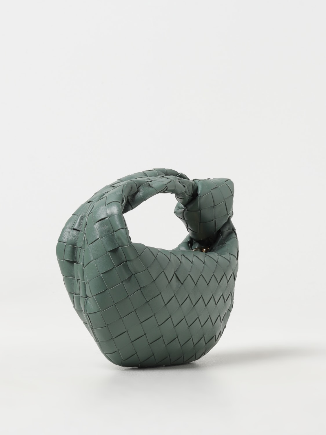 BOTTEGA VENETA MINITASCHE: Schultertasche damen Bottega Veneta, Sage Grün - Img 3