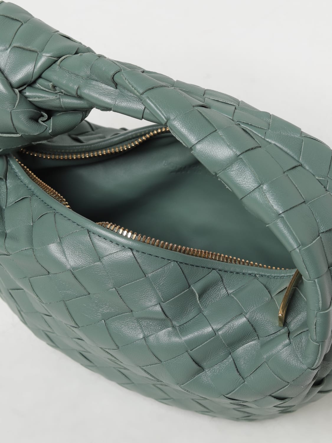 BOTTEGA VENETA MINITASCHE: Schultertasche damen Bottega Veneta, Sage Grün - Img 5