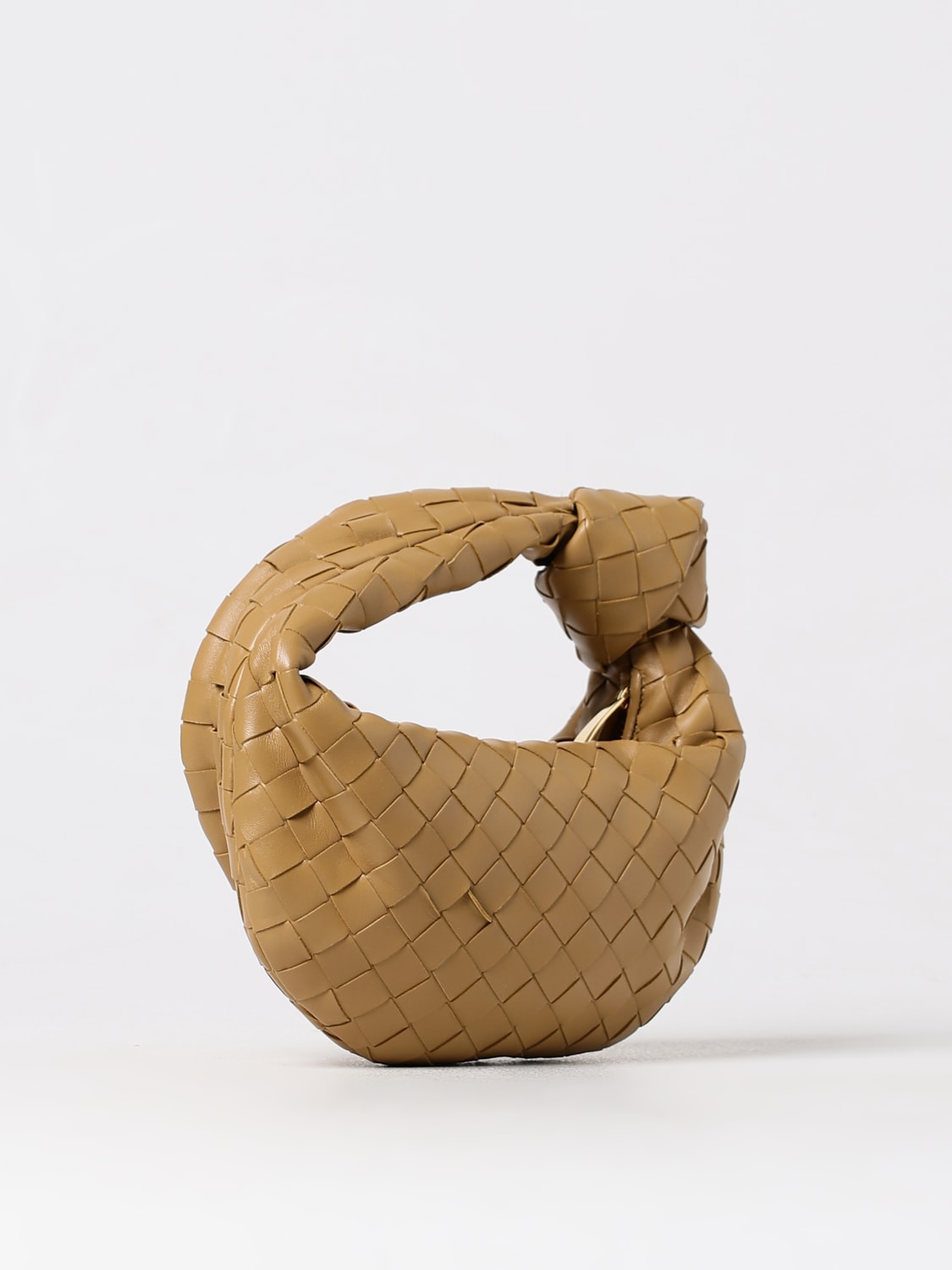 BOTTEGA VENETA MINITASCHE: Schultertasche damen Bottega Veneta, Camel - Img 3