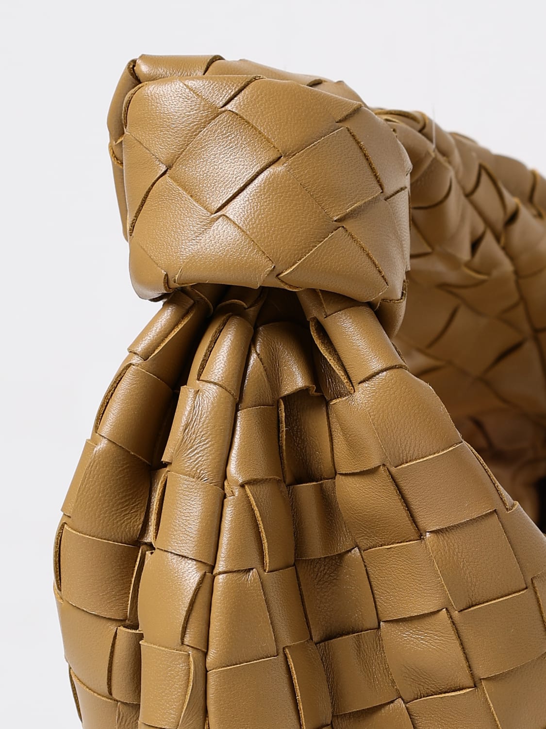 BOTTEGA VENETA MINITASCHE: Schultertasche damen Bottega Veneta, Camel - Img 4