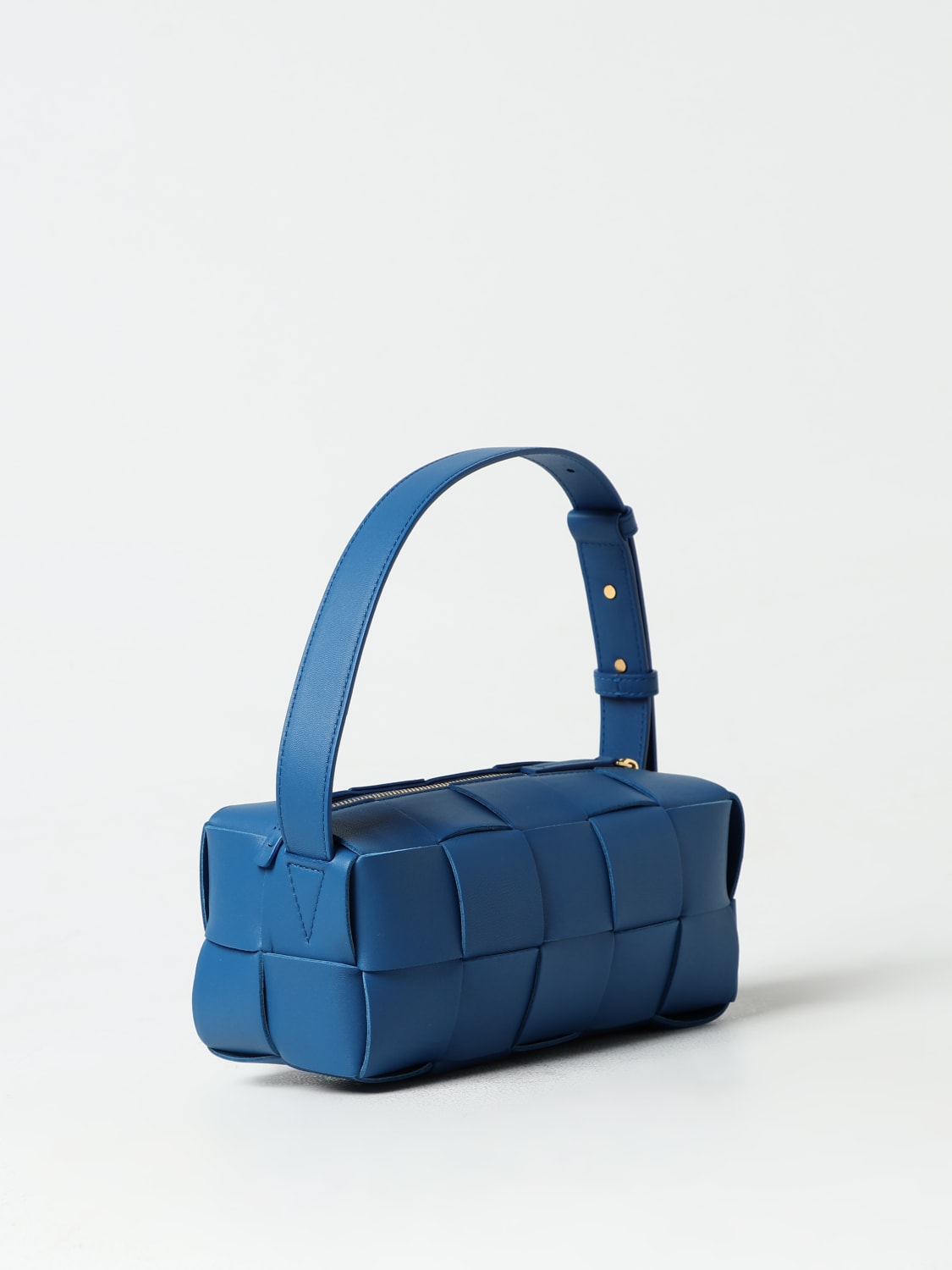 BOTTEGA VENETA SHOULDER BAG: Shoulder bag woman Bottega Veneta, Gnawed Blue - Img 3