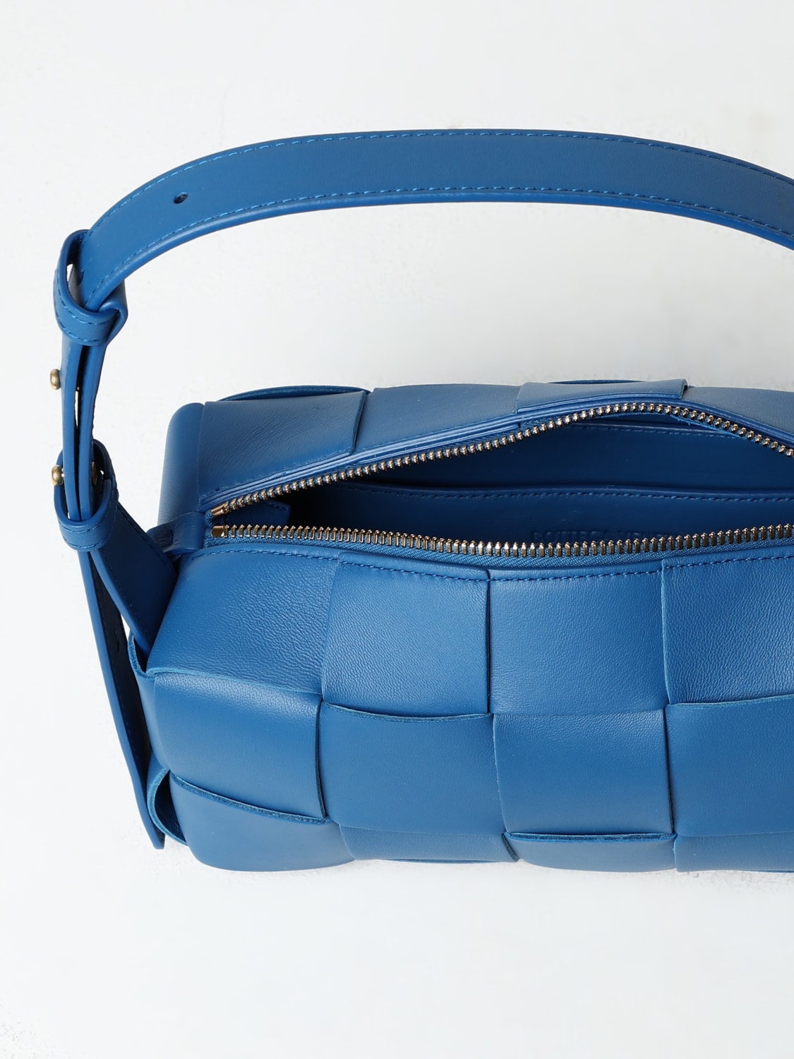 BOTTEGA VENETA SHOULDER BAG: Shoulder bag woman Bottega Veneta, Gnawed Blue - Img 5