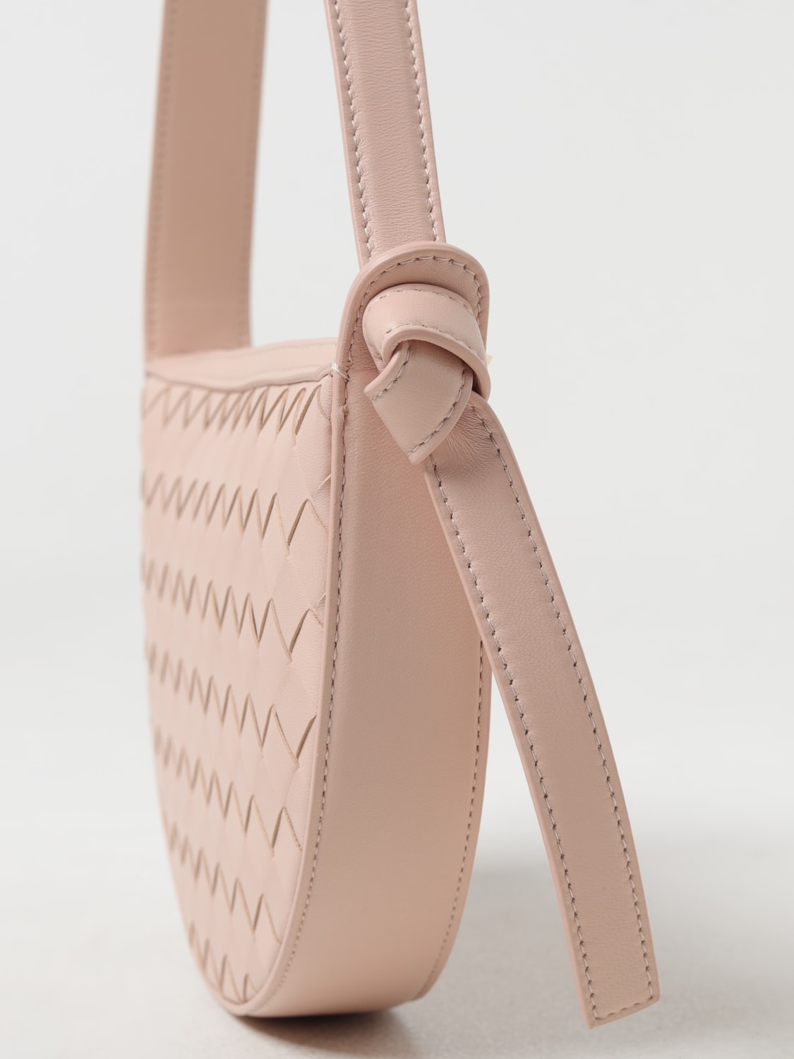 BOTTEGA VENETA SHOULDER BAG: Shoulder bag woman Bottega Veneta, Pink - Img 4