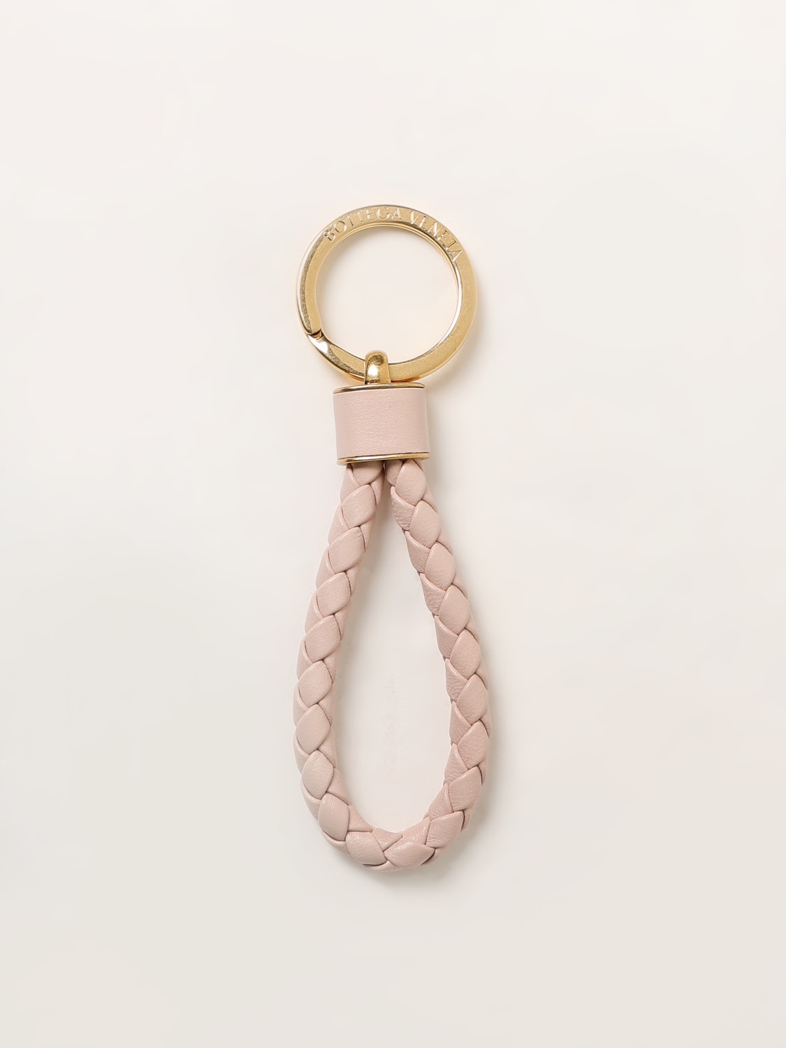 BOTTEGA VENETA KEY CHAIN: Key chain woman Bottega Veneta, Pink - Img 1