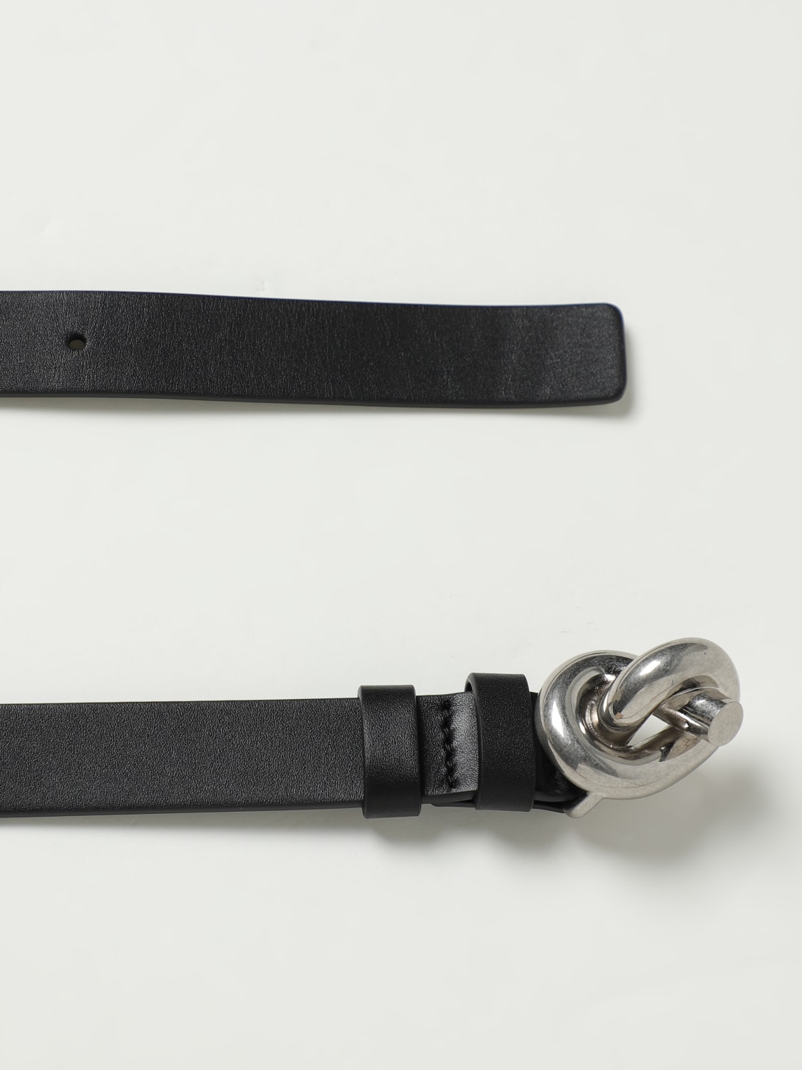 BOTTEGA VENETA BELT: Belt woman Bottega Veneta, Black - Img 2