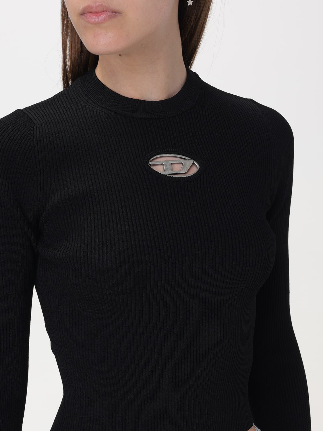 DIESEL: Sweater woman - Black | Diesel sweater A123970DLAX online at ...