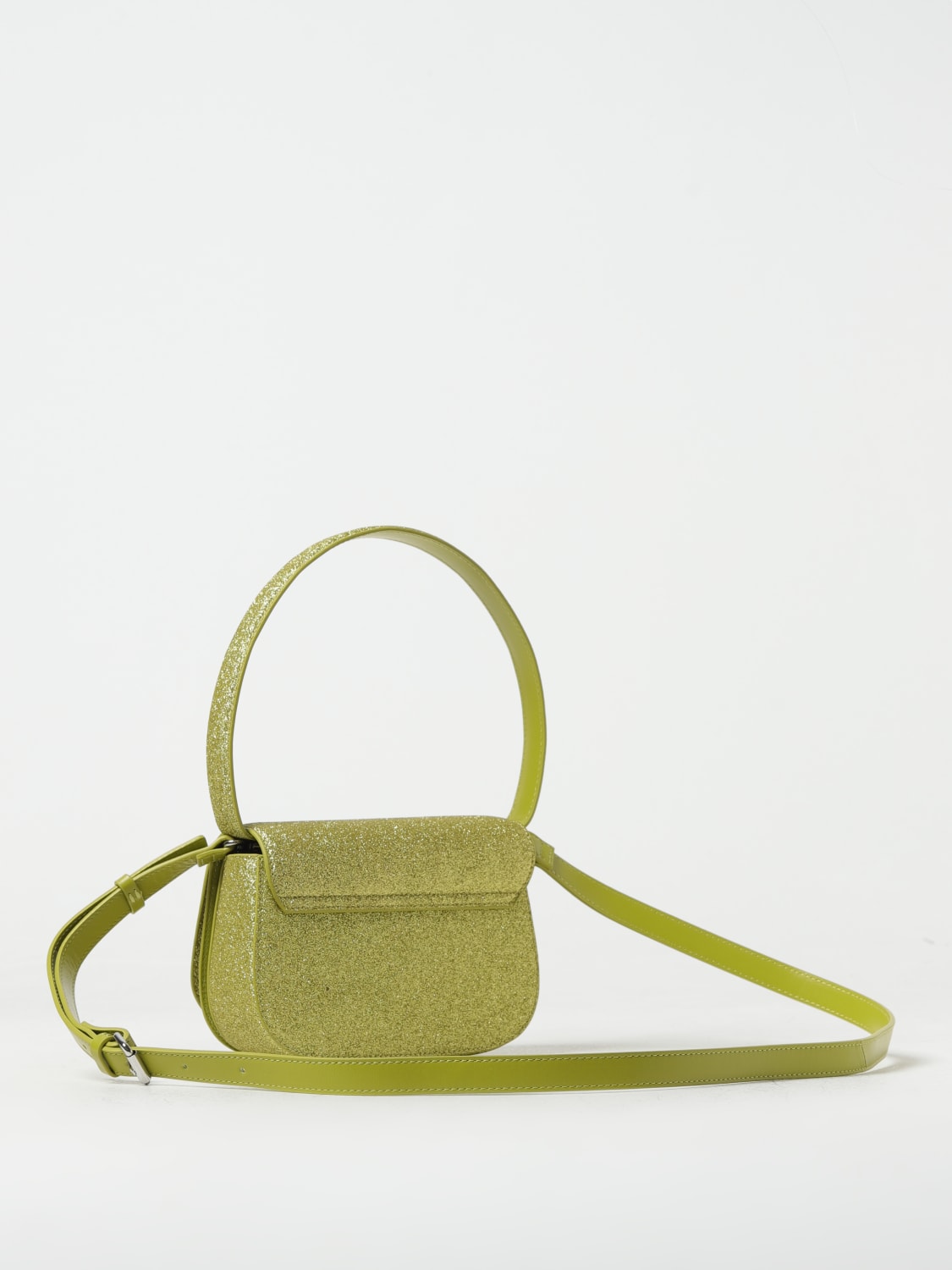 DIESEL: 1DR glitter bag - Green | Diesel mini bag X08396P0787 online at  GIGLIO.COM
