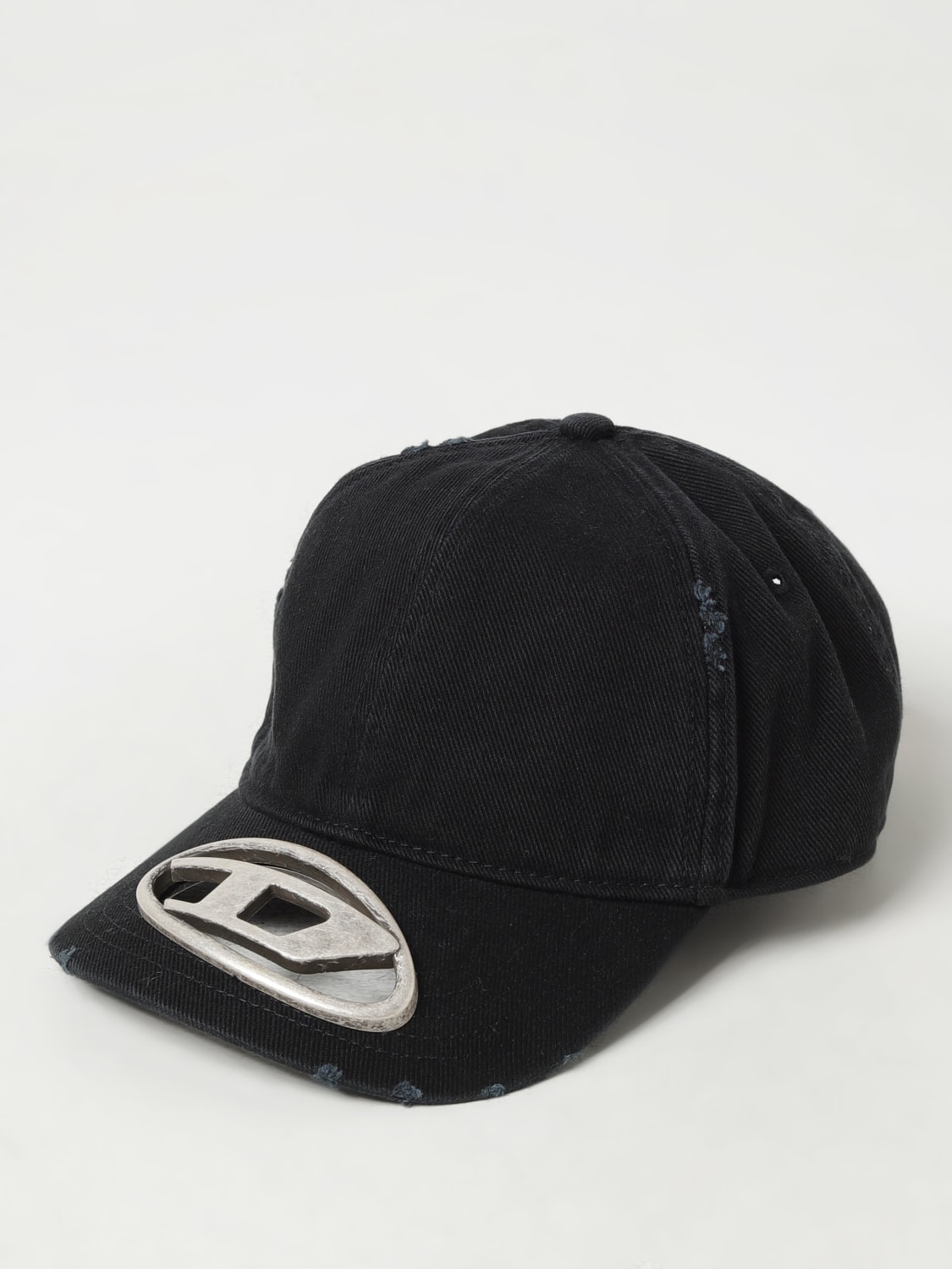 DIESEL: Hat men - Black | Diesel hat A127090PFAA online at GIGLIO.COM