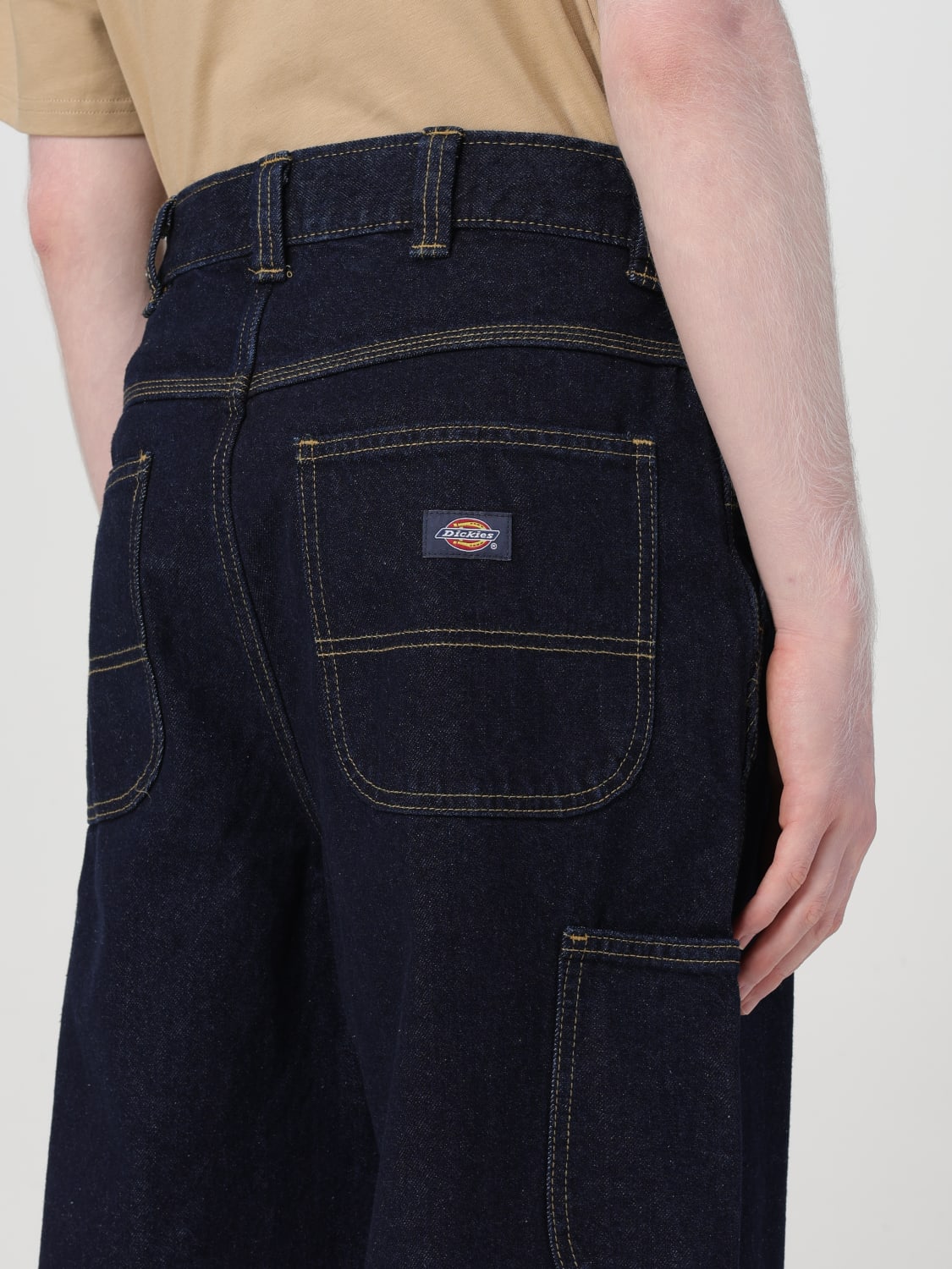 DICKIES ДЖИНСЫ: Джинсы Мужское Dickies, Синий - Img 3