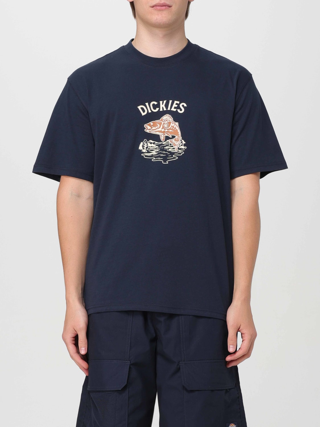 Giglio T-shirt Dickies in cotone con stampa grafica e logo