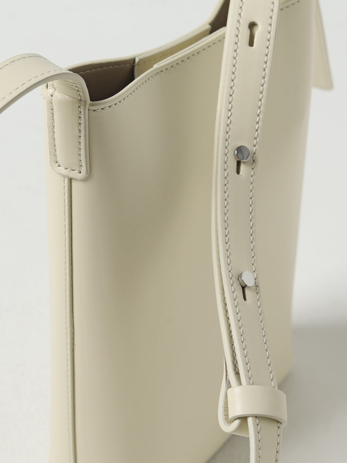 AESTHER EKME MINI BAG: Shoulder bag woman Aesther Ekme, Yellow Cream - Img 3