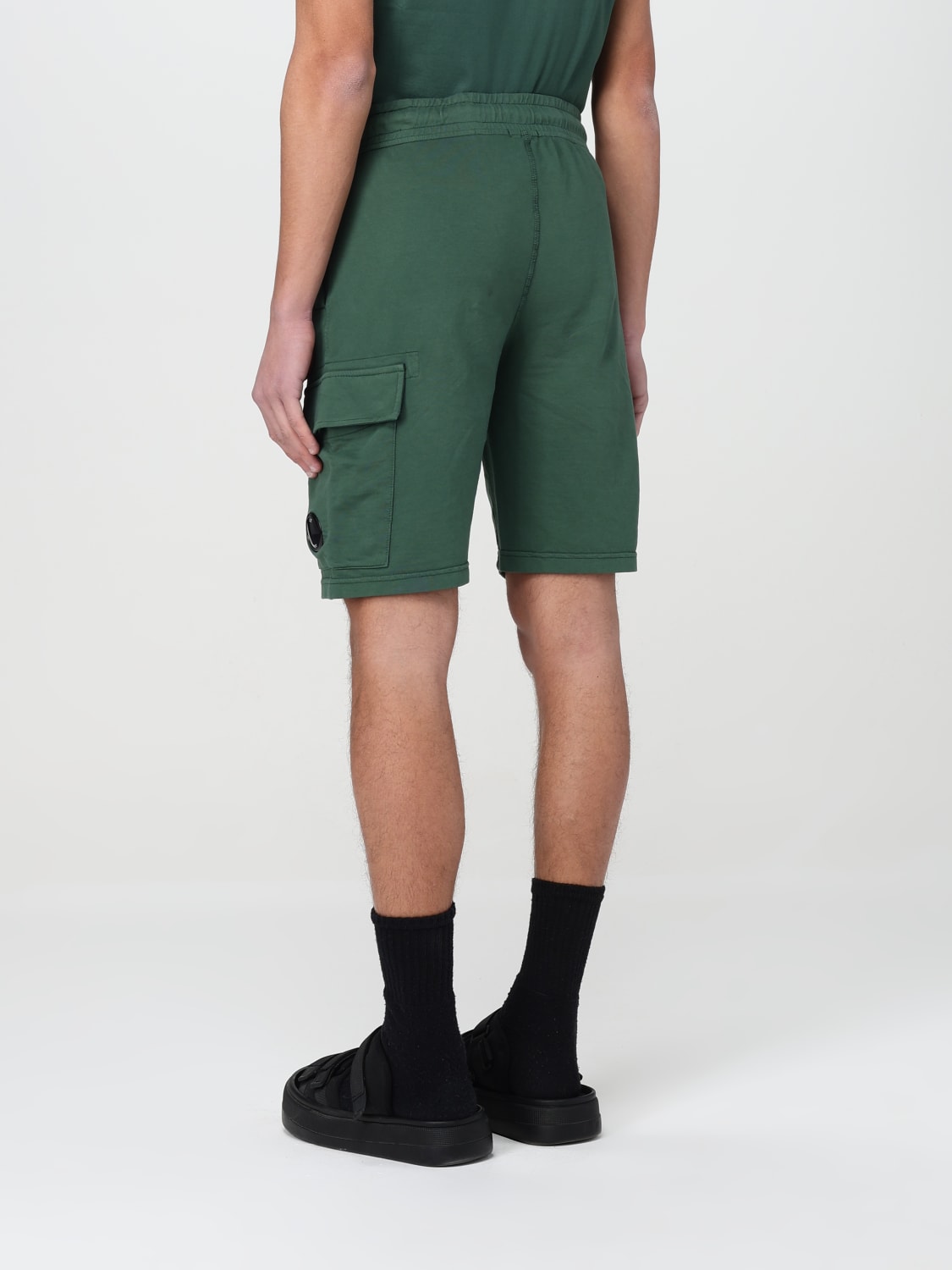 C.P. COMPANY SHORT: Short homme C.P. Company, Vert Mousse - Img 3