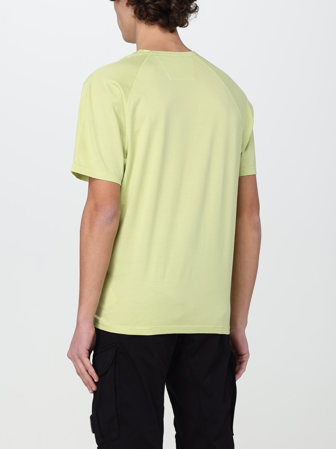 C.P. COMPANY T-SHIRT: T-shirt homme C.P. Company, Lime - Img 2