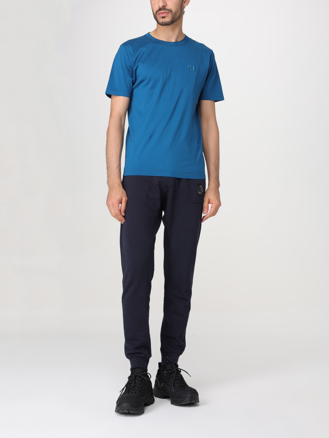 C.P. COMPANY T-SHIRT: T-shirt men C.P. Company, Blue - Img 2