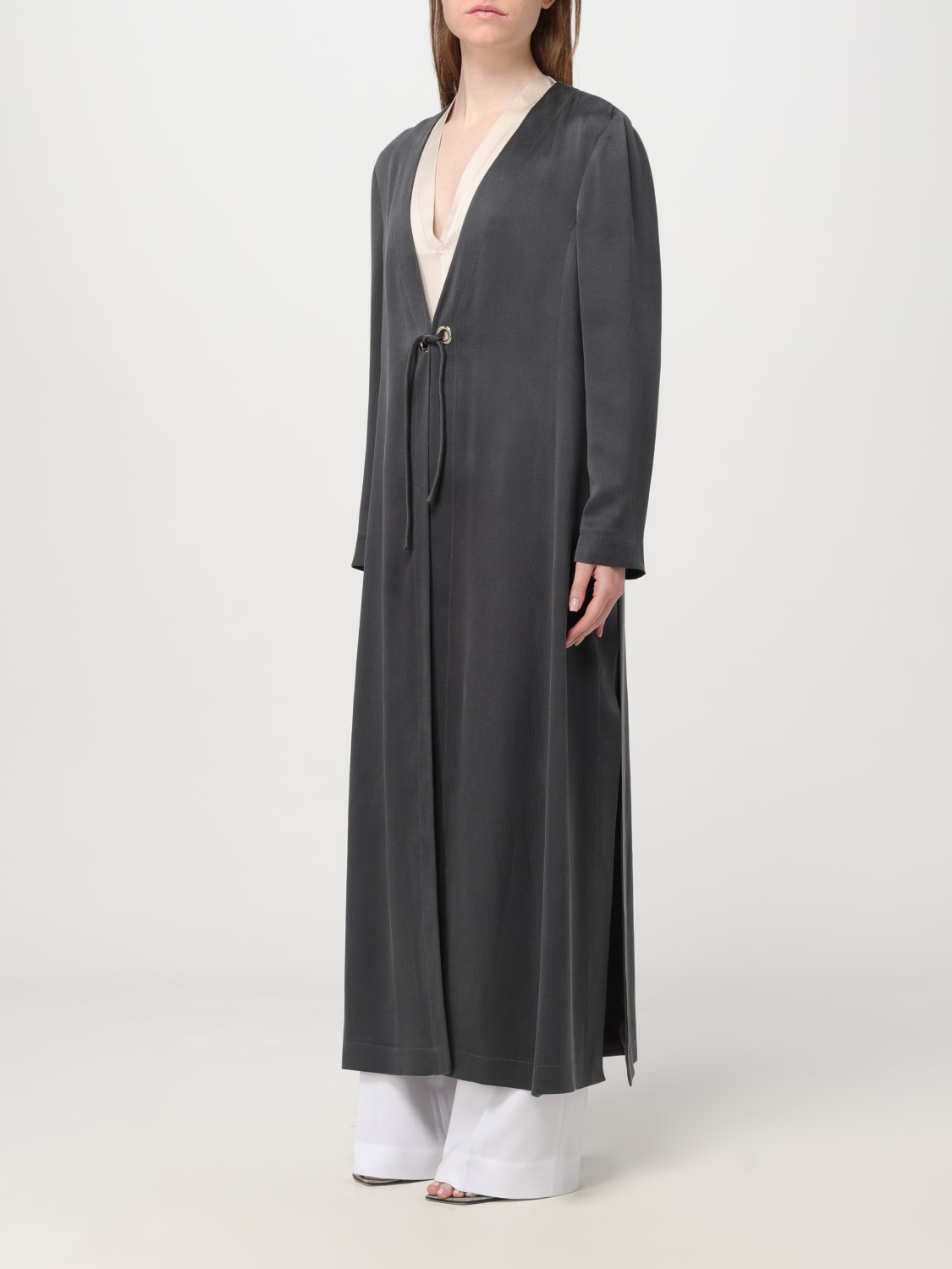 GIORGIO ARMANI Manteau femme Gris Veste Giorgio Armani 4SHOL0CJT02MU en ligne sur GIGLIO.COM