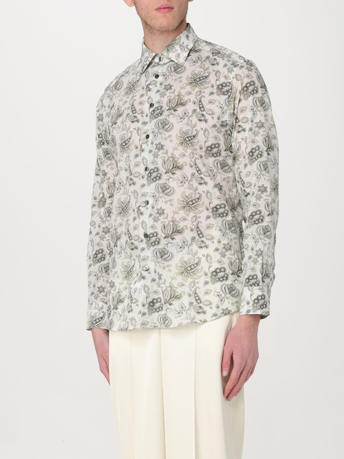 ETRO HEMD: Hemd herren Etro, Grün - Img 4