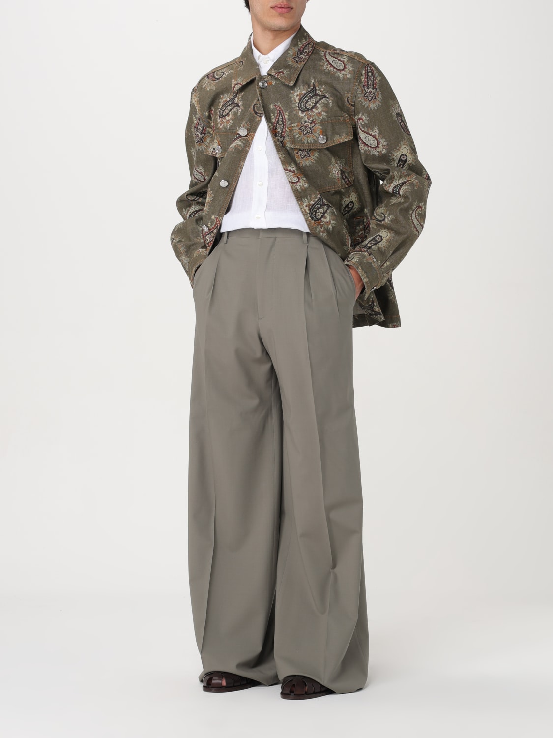 ETRO HEMD: Hemd herren Etro, Weiß - Img 2