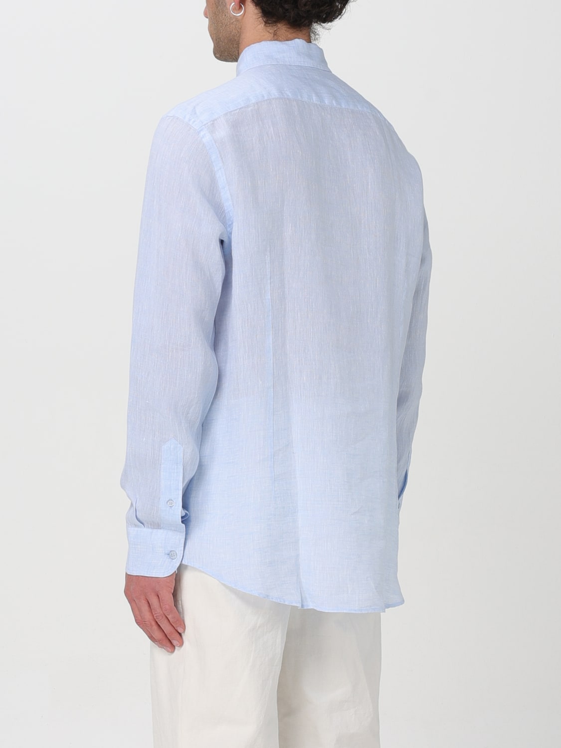 ETRO SHIRT: Shirt men Etro, Gnawed Blue - Img 3