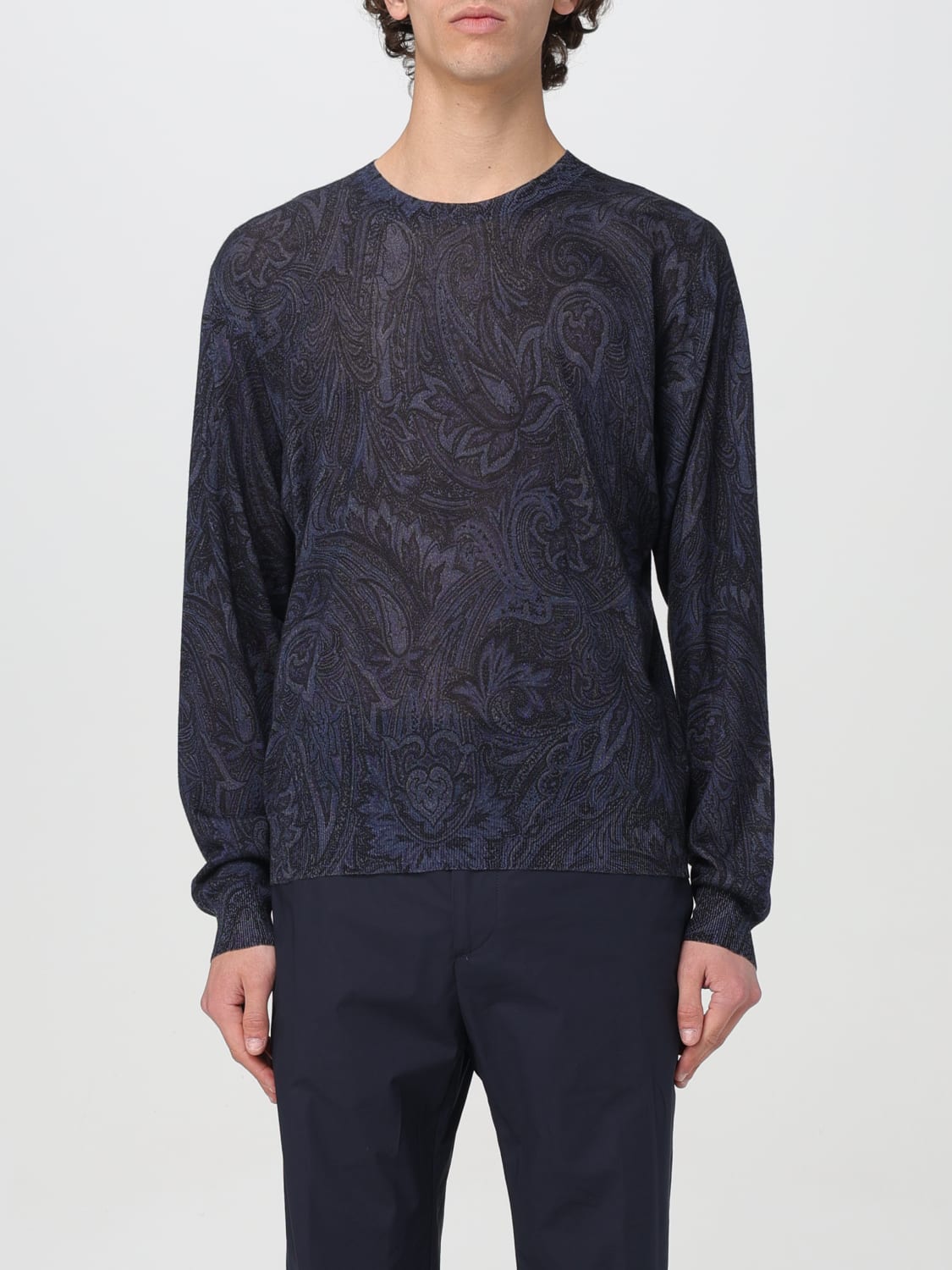 ETRO SWEATER: Sweater men Etro, Blue - Img 1