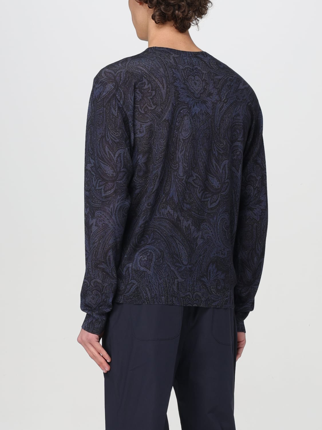 ETRO SWEATER: Sweater men Etro, Blue - Img 3