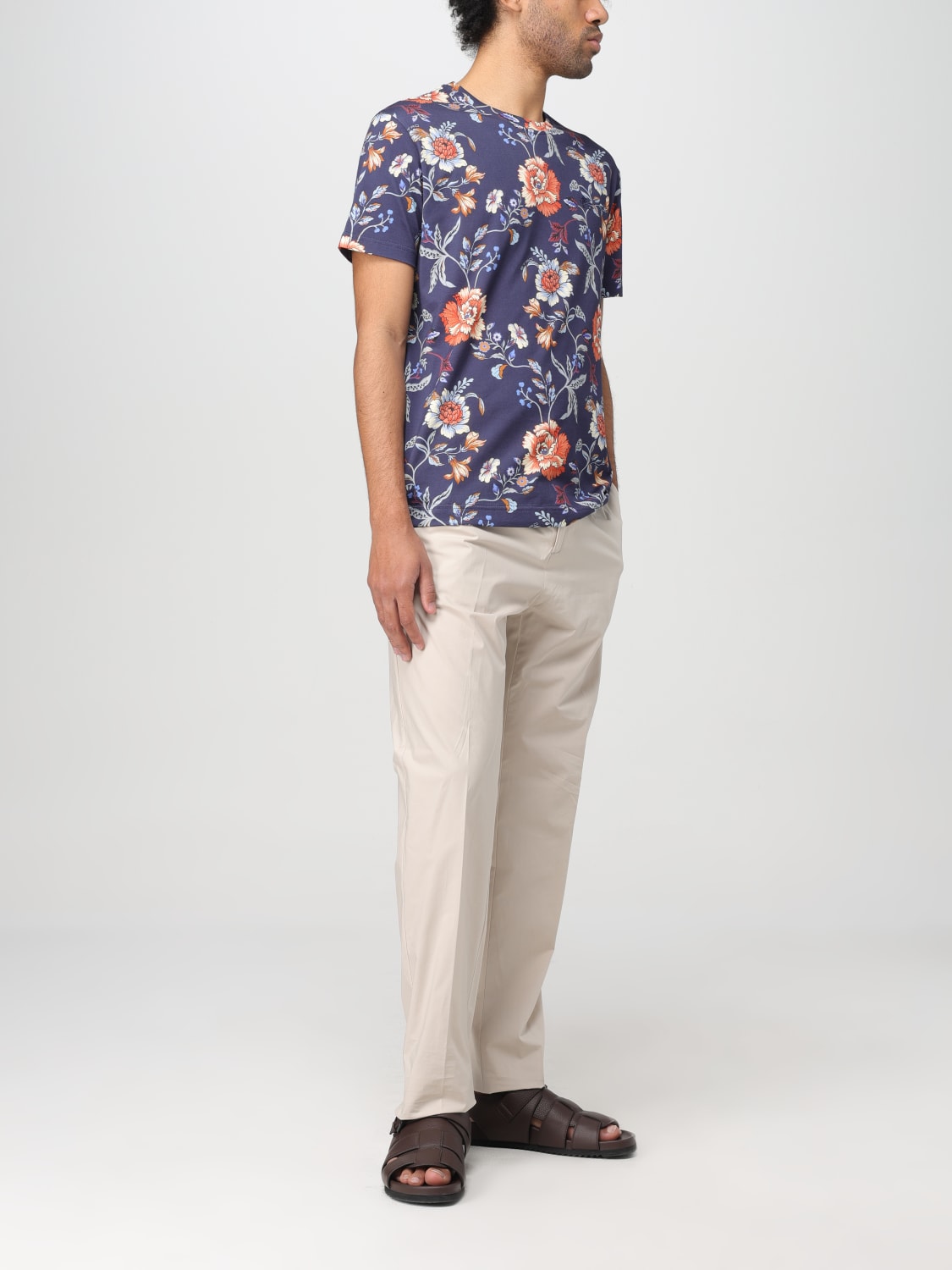 ETRO PANTS: Pants men Etro, Ecru - Img 2