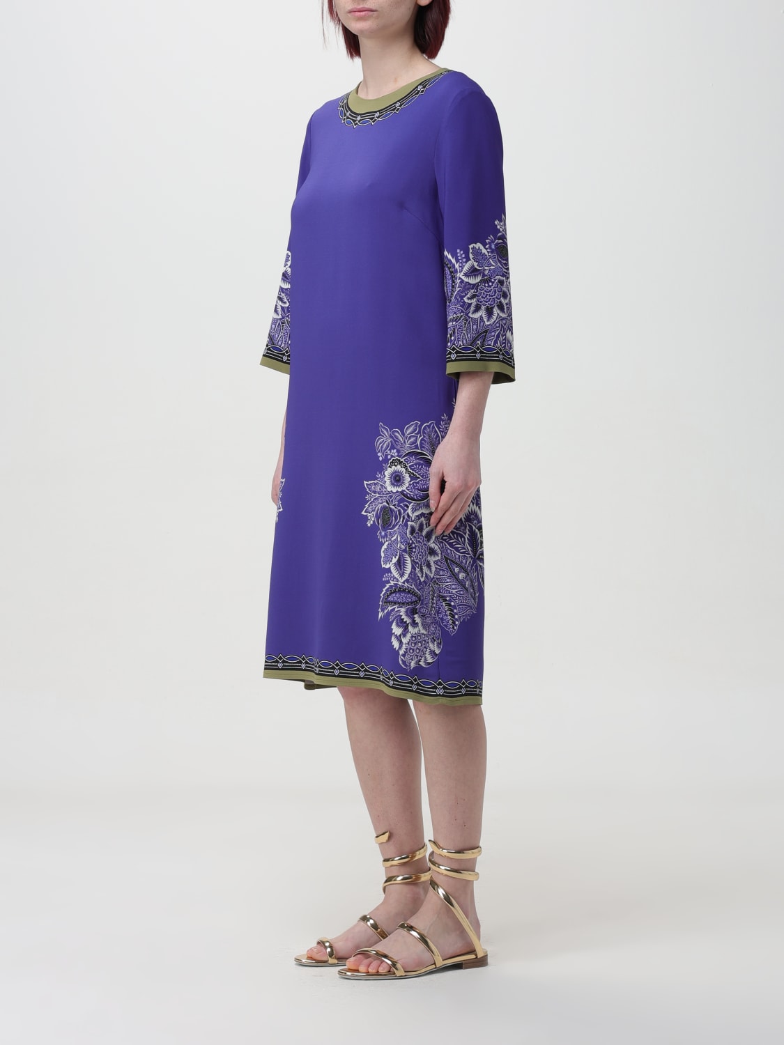 ETRO DRESS: Dress woman Etro, Blue - Img 3