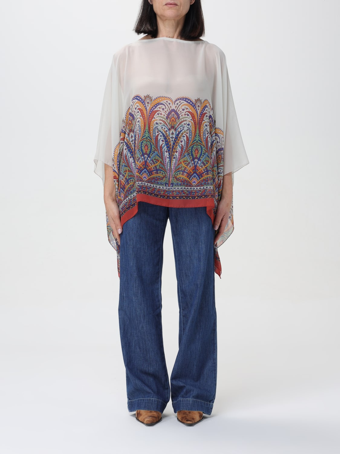 ETRO トップス: トップス レディース Etro, ホワイト - Img 1