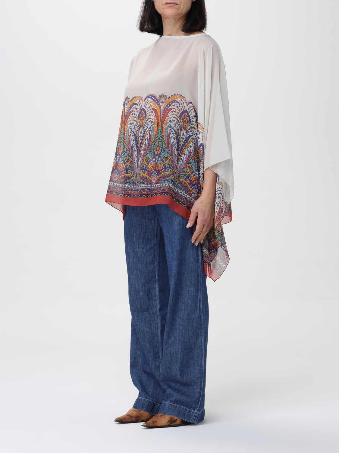 ETRO トップス: トップス レディース Etro, ホワイト - Img 4