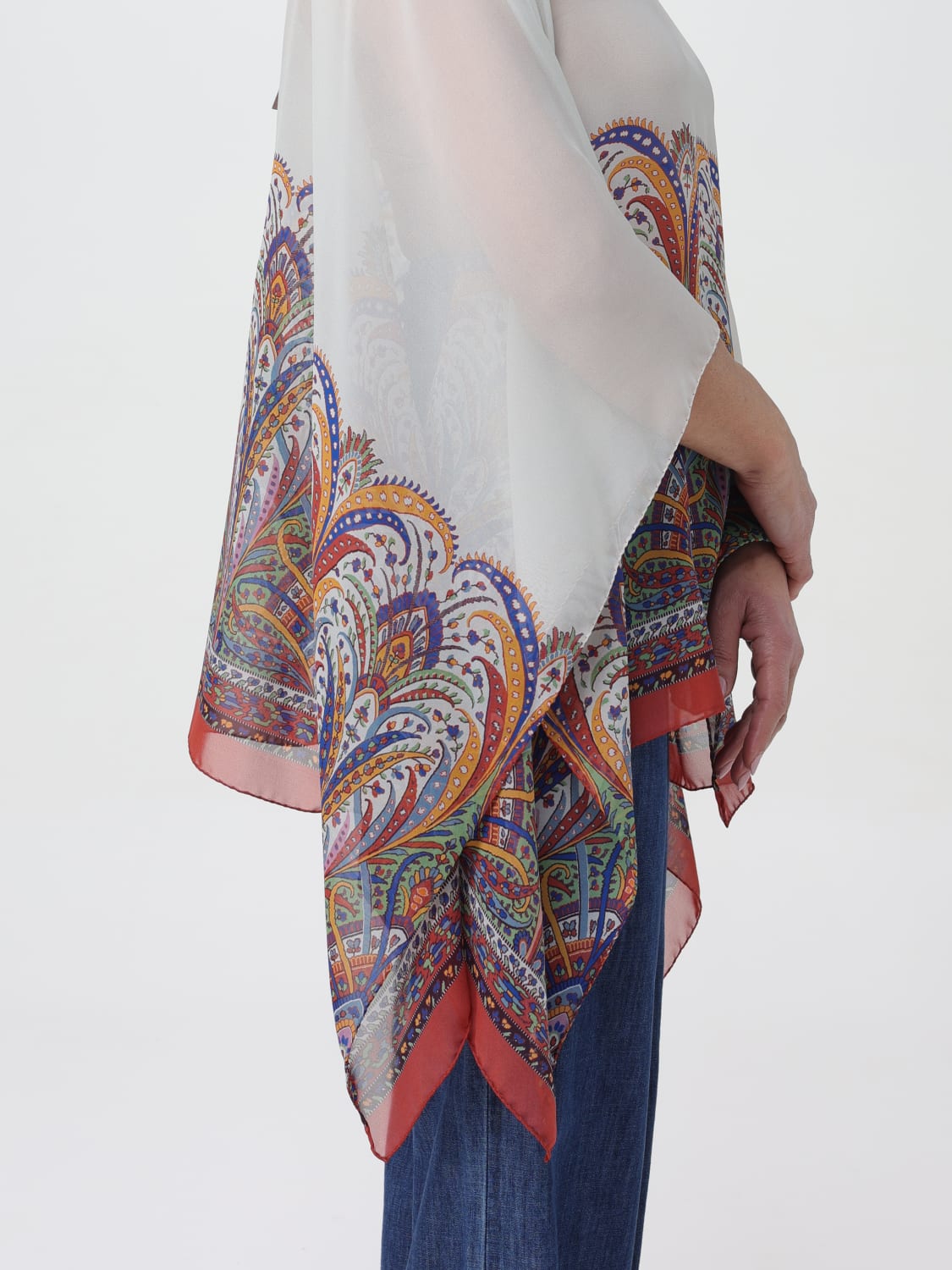 ETRO トップス: トップス レディース Etro, ホワイト - Img 5