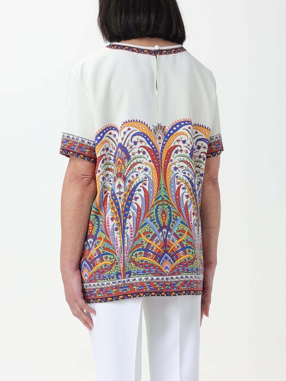 ETRO トップス: トップス レディース Etro, ホワイト - Img 3