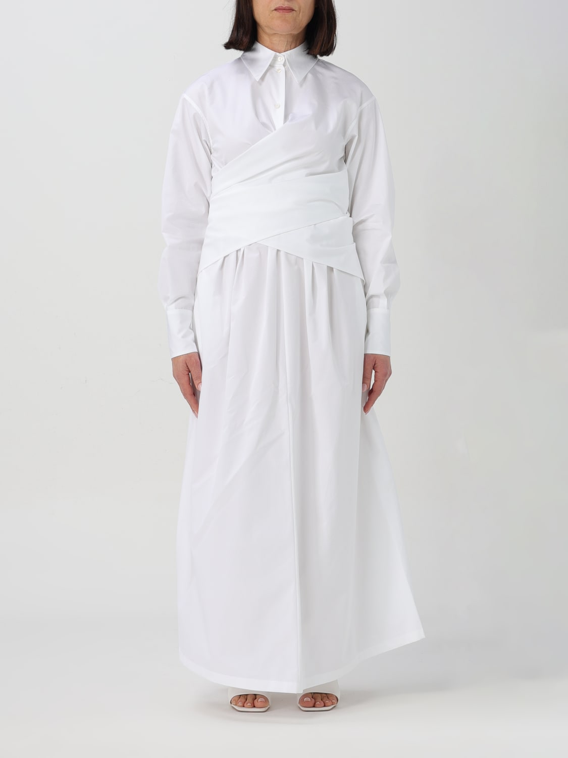 FABIANA FILIPPI DRESS: Dress woman Fabiana Filippi, White - Img 1