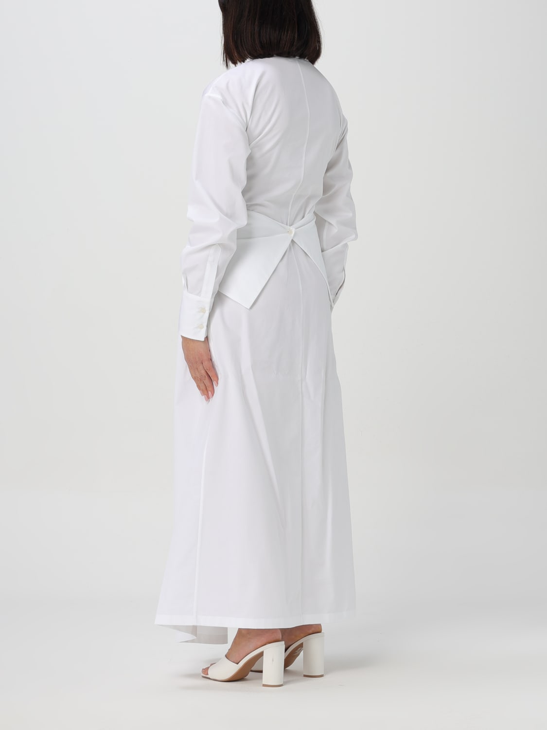 FABIANA FILIPPI DRESS: Dress woman Fabiana Filippi, White - Img 2