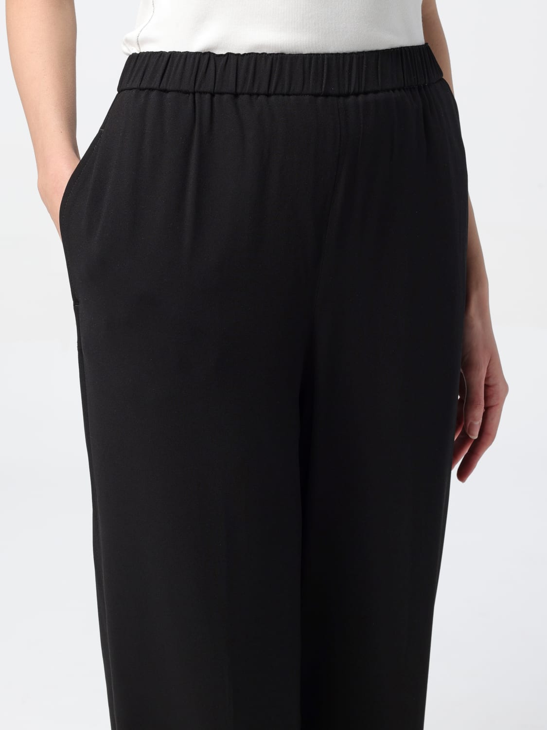 FABIANA FILIPPI PANTS: Pants woman Fabiana Filippi, Black - Img 3