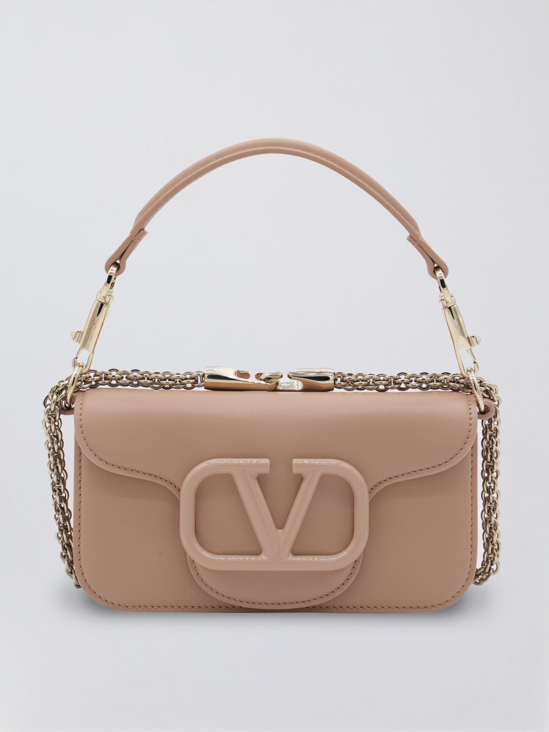 VALENTINO GARAVANI: Shoulder bag woman - Nude | Valentino Garavani mini bag  4W2B0K53IYS online at GIGLIO.COM