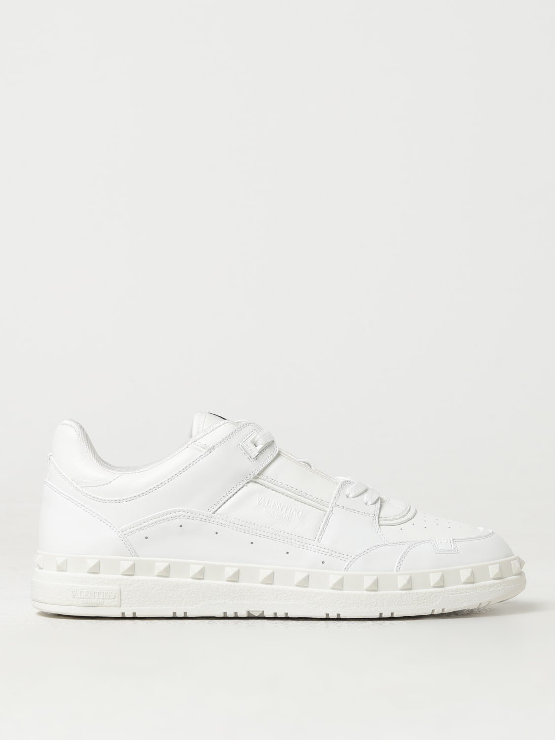 VALENTINO GARAVANI SNEAKERS: Valentino Garavani sneakers in leather and nylon, White - Img 1