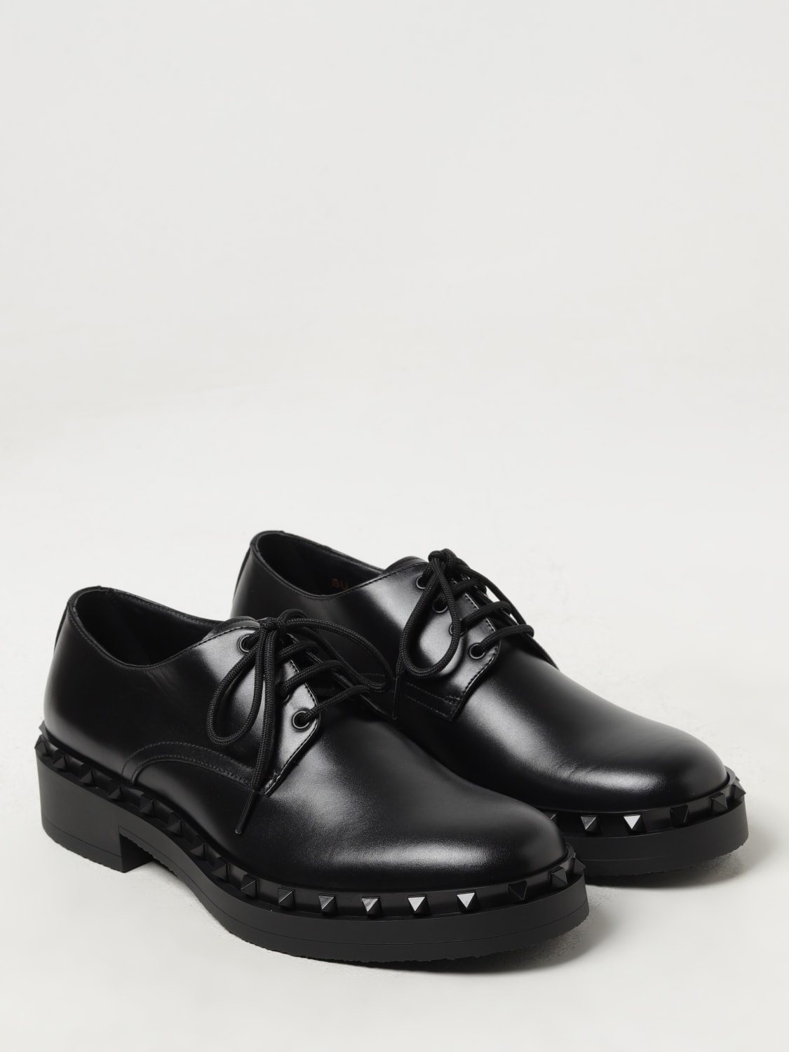 VALENTINO GARAVANI BROGUE SHOES: Shoes men Valentino Garavani, Black - Img 2