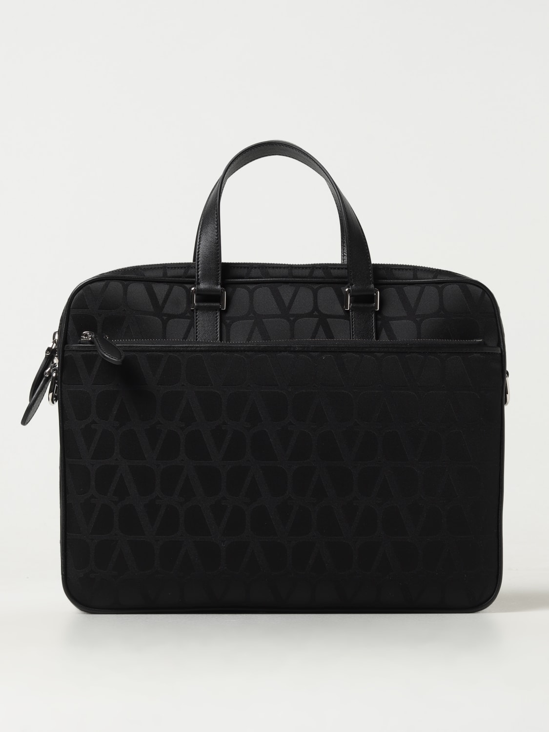 VALENTINO GARAVANI BRIEFCASE: Bags men Valentino Garavani, Black - Img 1