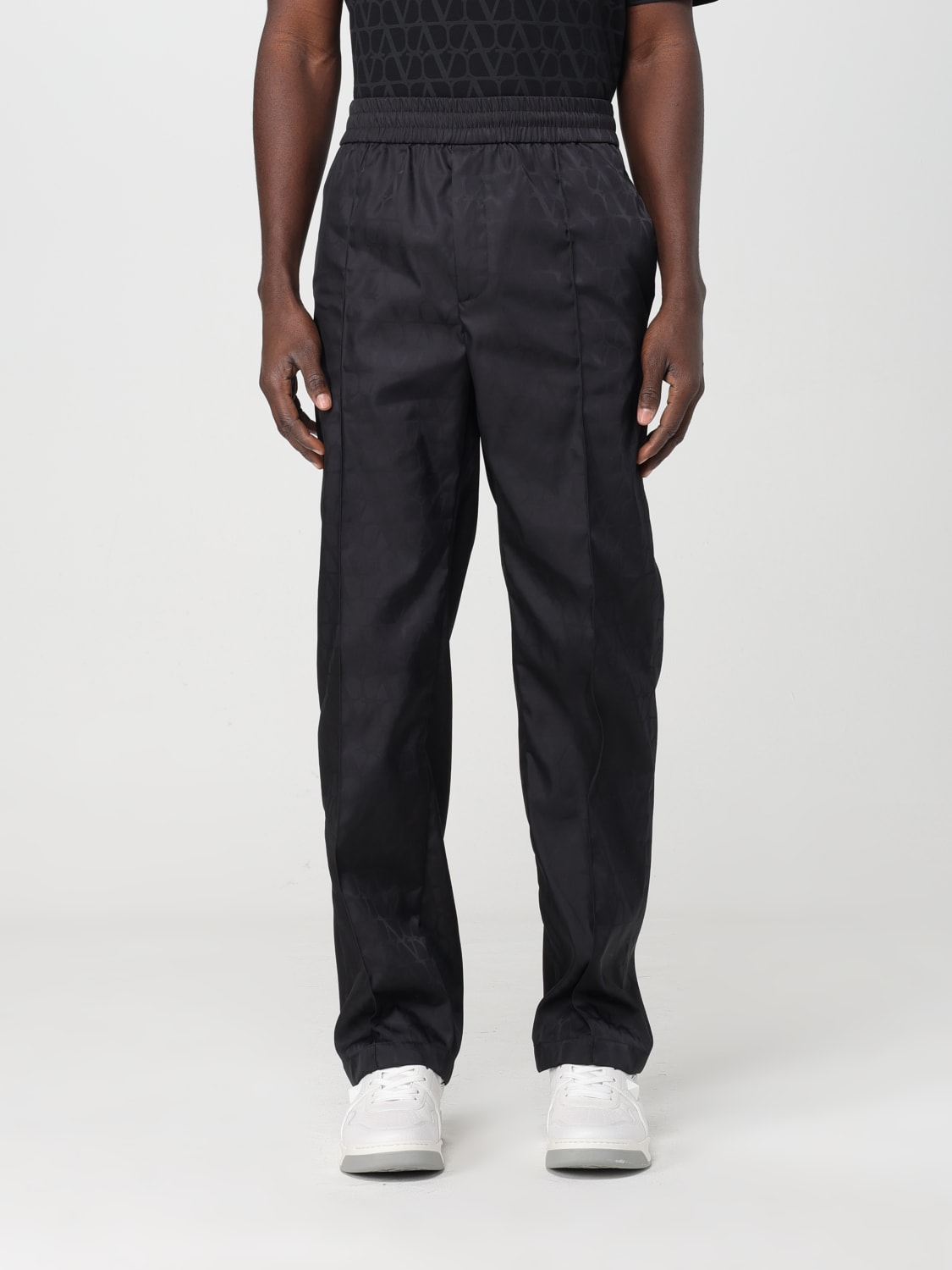 VALENTINO PANTS: Pants men Valentino, Black - Img 1