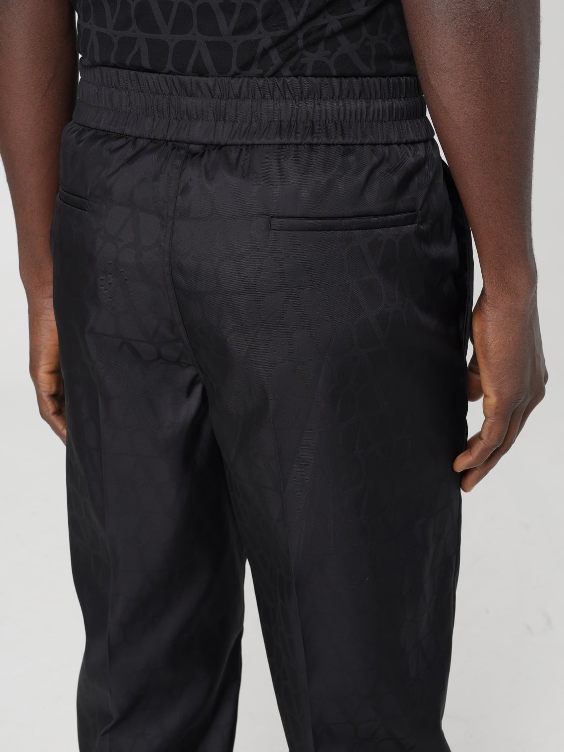 VALENTINO PANTS: Pants men Valentino, Black - Img 5