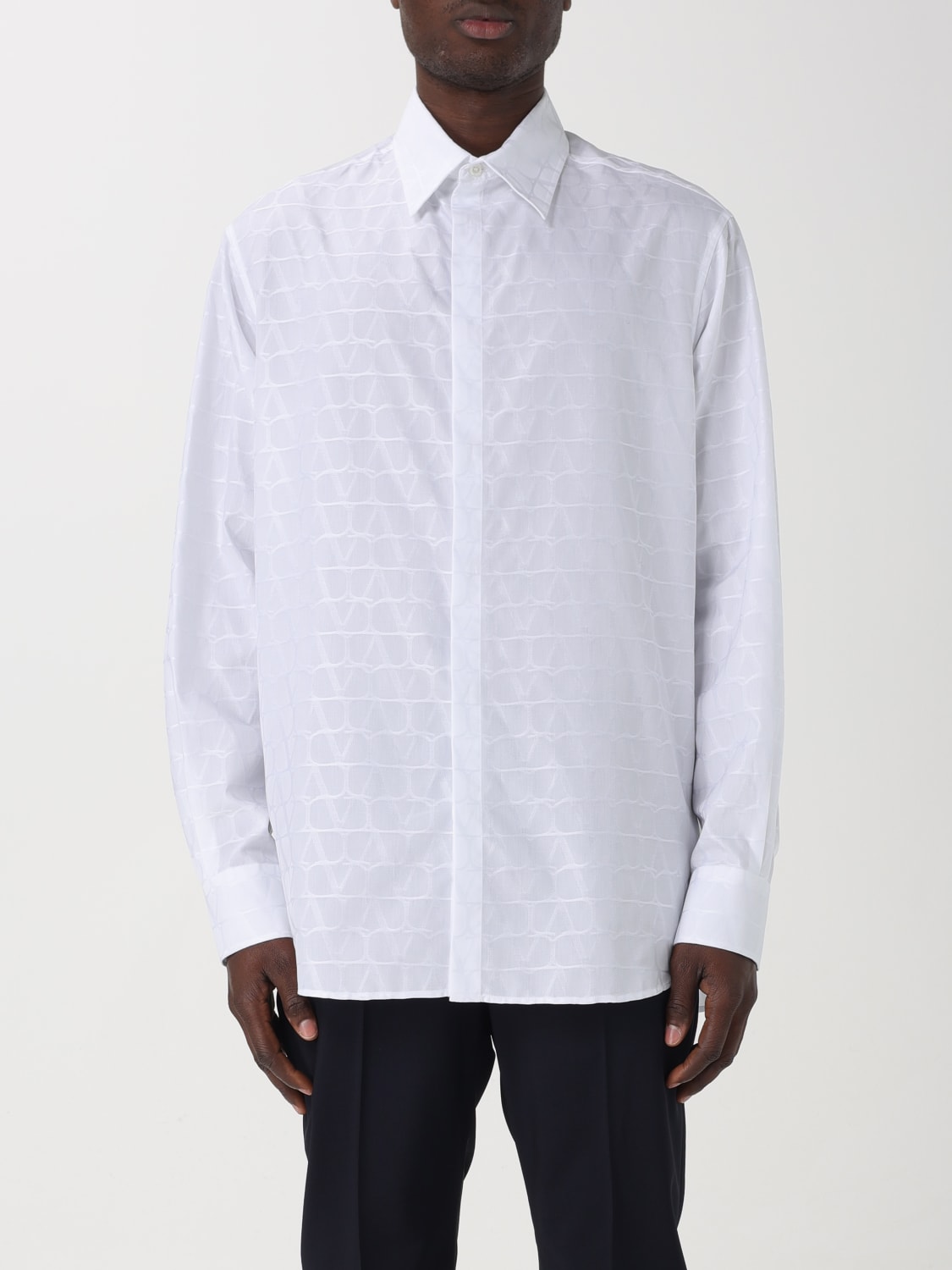 VALENTINO SHIRT: Shirt men Valentino, White - Img 1