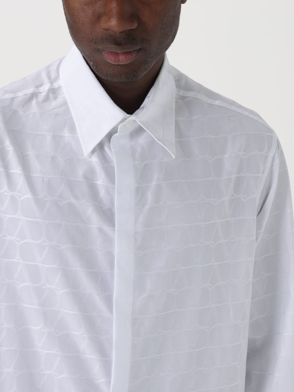 VALENTINO SHIRT: Shirt men Valentino, White - Img 5