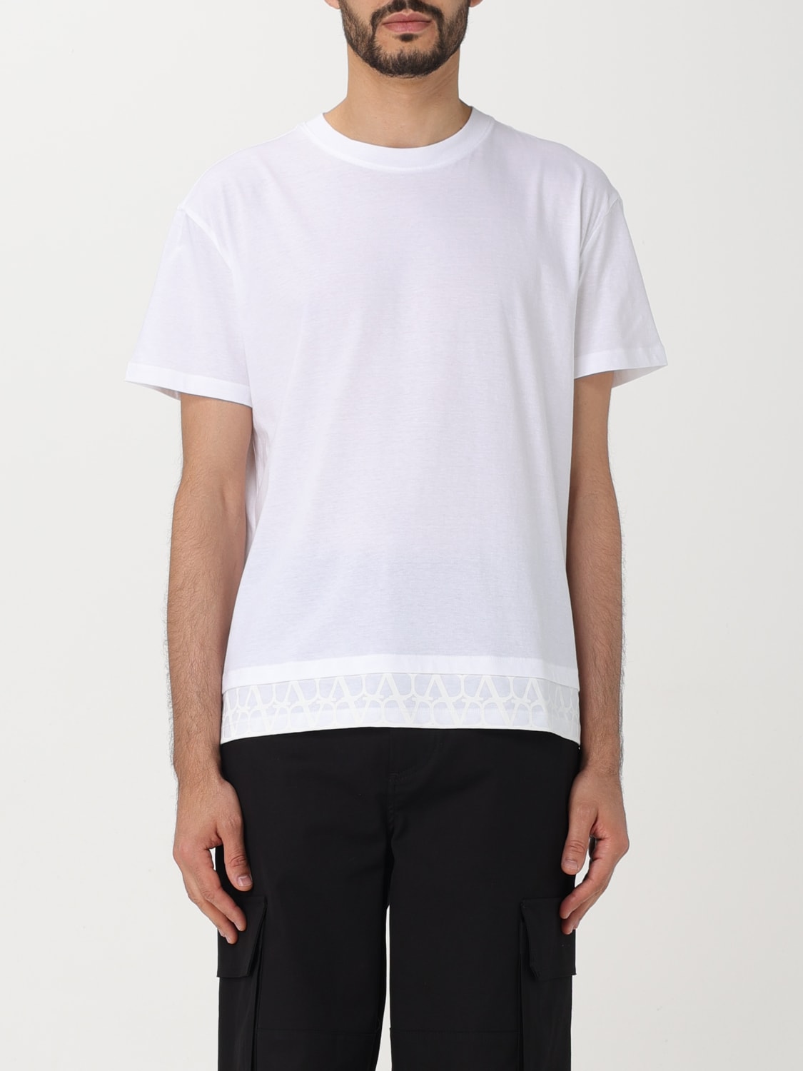 VALENTINO T-SHIRT: T-shirt men Valentino, White - Img 1