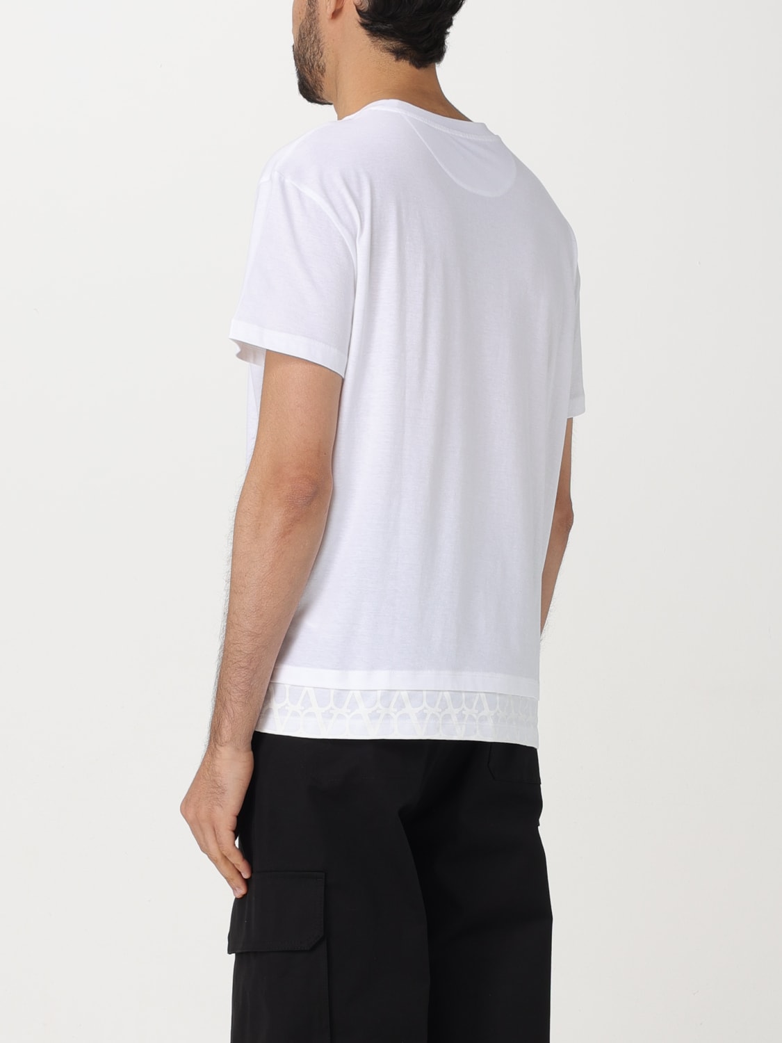 VALENTINO T-SHIRT: T-shirt men Valentino, White - Img 3